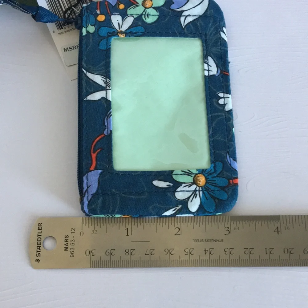 Vera Bradley Zip ID & Lanyard NWT